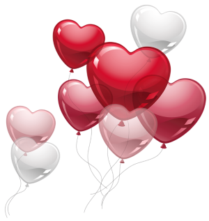 heart balloons